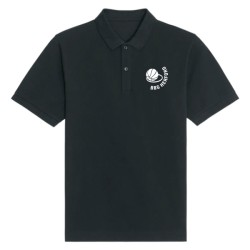 BBG Herford Poloshirt "Basketball" in Schwarz