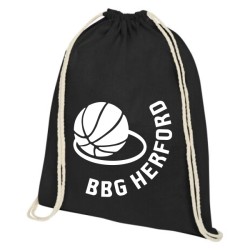 BBG Herford Gymbag "Basketball" in Schwarz